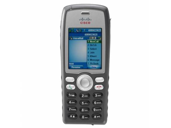 Cisco Unified Wireless 7925G VoIP Phone (CP-7925G-W-K9) - Grade A