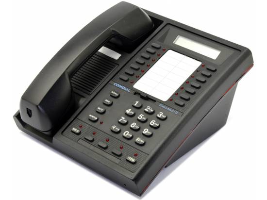 Comdial Digitech 7700S-FB 17-Button Black LCD Speakerphone