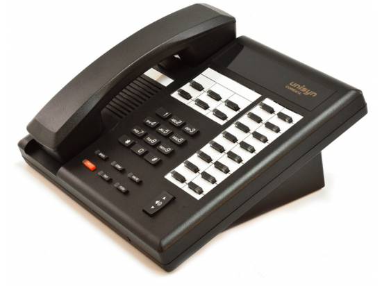 Comdial Unisyn 1122S-FB Flat Black  22-Button Non-Display Speakerphone