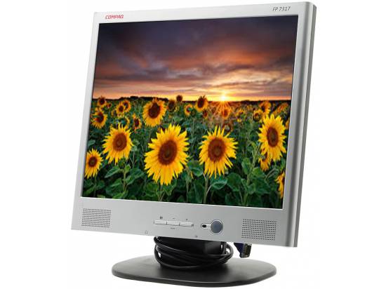Compaq FP7317 17" Black/Silver LCD Monitor - Grade A