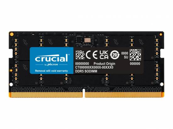 Crucial CT16G48C40S5 DDR5-4800 16GB DDR5 4800 (PC5-38400) Laptop Memory