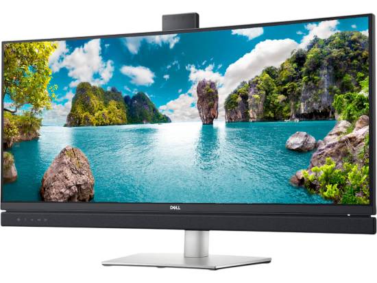 Dell C3422WE 34.1" WQHD Curved Video Conferencing Monitor - Grade A