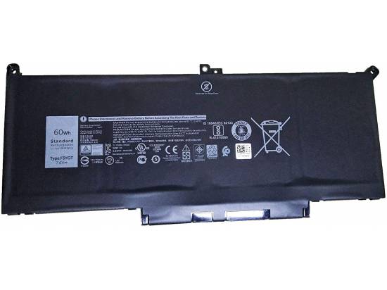Dell Generic F3YGT 7.6V 7500mAh Laptop Battery 