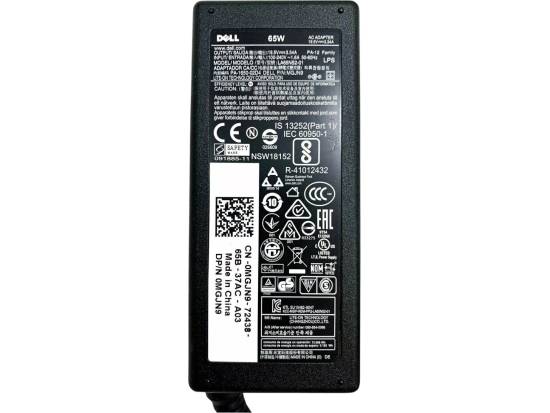 Dell Medium Barrel AC Adapter 19.5V 3.3A 65W (HA65NS5-00) - Refurbished