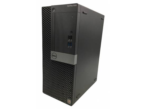 Dell OptiPlex 5055 Tower Computer Ryzen 5 PRO 1500 - Windows 10 - Grade C