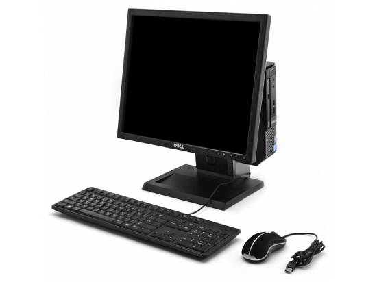 Dell Optiplex 780 USFF Core 2 Duo 160GB 19" LCD Complete System