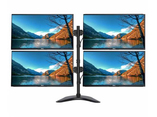 Dell P2417H 24" Widescreen IPS FHD LED LCD Quad Monitor - Grade A