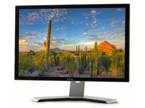 Dell Ultrasharp 2408WFP 24" Widescreen Black LCD Monitor Grade C 