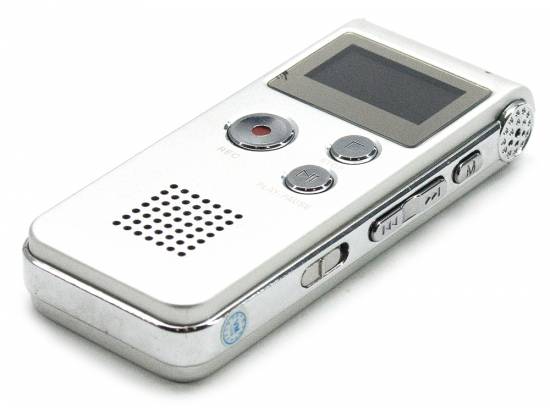 Digital Audio Sound Recorder MP3 Player 8GB 650hr Rechargeable Dictaphone - Grade A 