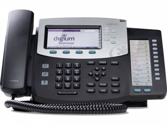 Digium D70 IP Phone with Text Keys (1TELD070LF) - Grade B