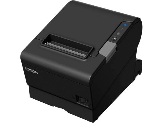 Epson OmniLink TM-T88VI USB Ethernet Thermal Receipt Printer - Black (Powered USB) - Refurbished