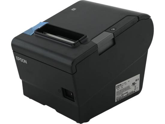 Epson OmniLink TM-T88VI USB Ethernet Thermal Receipt Printer - Black (Powered USB)