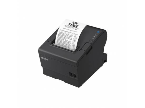 Epson OmniLink TM-T88VII USB Ethernet Serial Thermal Receipt Printer - Black