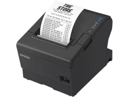 Epson OmniLink TM-T88VII USB Ethernet Thermal Receipt Printer - Black - Refurbished Epson OmniLink TM-T88VII USB Ethernet Thermal Receipt Printer - Black - Refurbished
