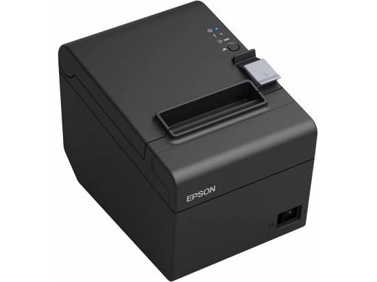 Epson TM-T20III USB Ethernet Wi-Fi Thermal Receipt Printer - Black