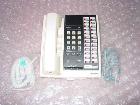Executone Encore TEL/24D+ 24 Button Display Phone (2512516) - Grade B