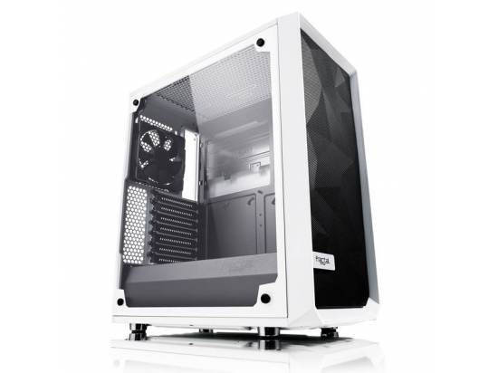 Fractal Design Meshify C - TG ATX Mid Tower - White (ATX, MicroATX, ITX)