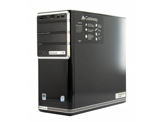 Gateway DX4710-07 Tower Computer Core 2 Quad (Q8300) - Windows 10 - Grade A