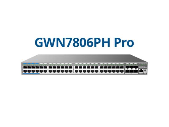 Grandstream GWN7806PH Pro 48-Port Managed Gigabit PoE++ Switch
