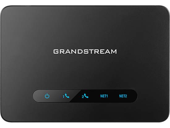 Grandstream HT812 V2  2-port ATA with Gigabit NAT Router