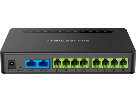 Grandstream HT818 V2 A 8-port FXS Gateway with Gigabit NAT Router