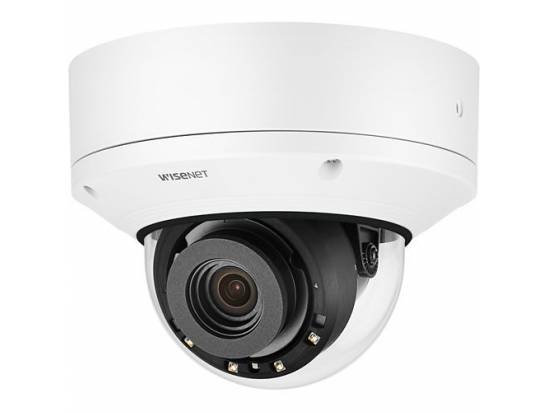 Hanwha PND-A9081RV Wisenet P-Series 4K AI IR Vandal Dome Camera