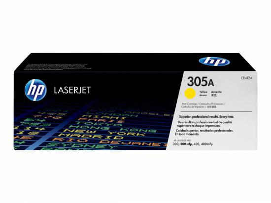 HP CE412A Compatible Toner Cartridge  - Yellow