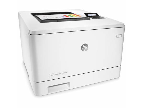 HP Color Laserjet Pro M452nw USB Ethernet Wireless Color Laser Printer - Refurbished