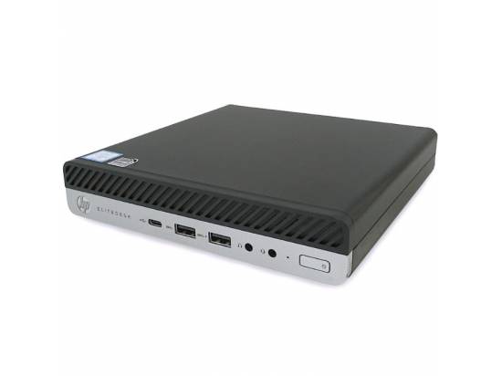 HP EliteDesk 705 G4 Mini Desktop Computer Ryzen 5 Pro 2400GE - Windows 10 - Grade A