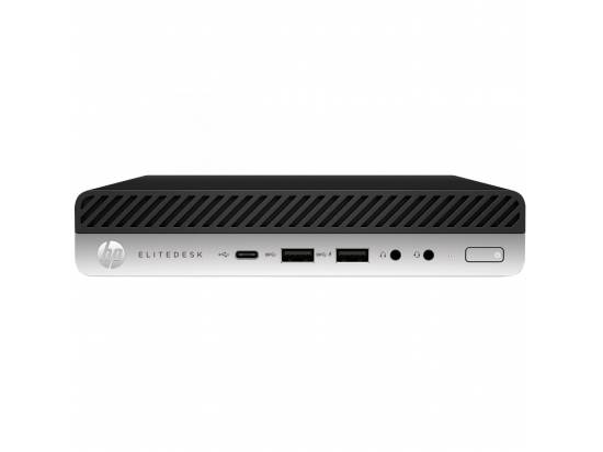 HP EliteDesk 800 G4 Desktop Mini Computer i3-8100 - Windows 11 - Grade A