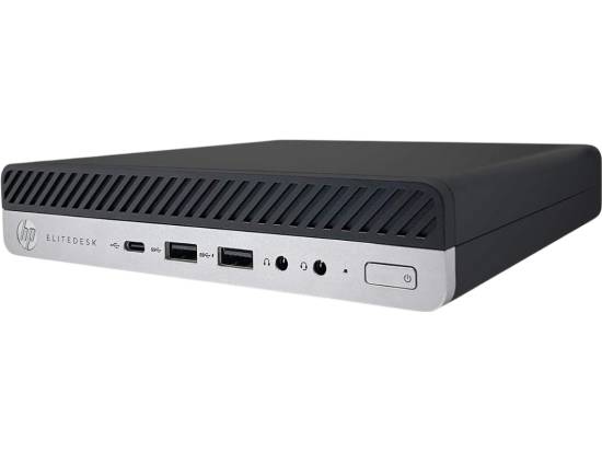 HP EliteDesk 800 G5 Mini Desktop Computer i7-9700T - Windows 11 - Grade A