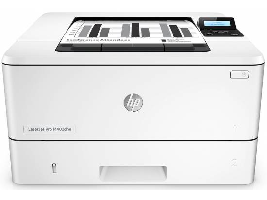 HP LaserJet Pro M402dne Monochrome Laser Printer - Refurbished