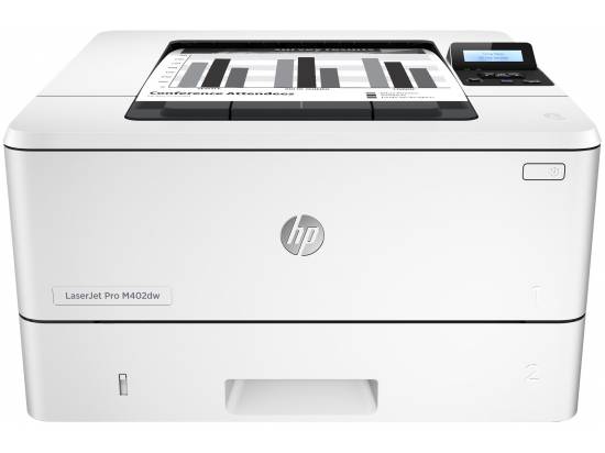 HP LaserJet Pro M402dw Monochrome Ethernet USB Laser Printer - Refurbished