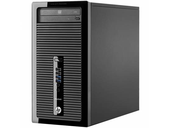 HP ProDesk 400 G1 Micro Tower Computer i3-4160 Windows 10 - Grade A