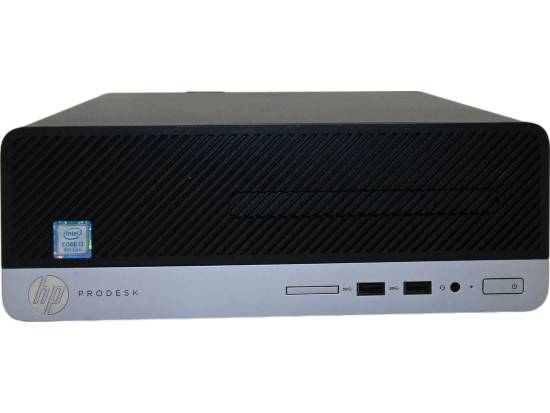 HP Prodesk 400 G6 SFF Computer i3-9100 - Windows 11 - Grade A