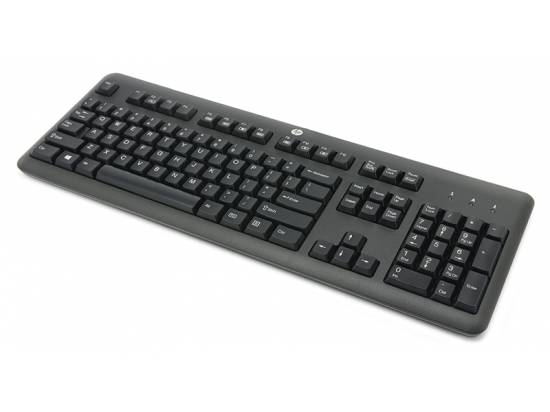 HP QY776AA#ABA Black USB Wired Keyboard