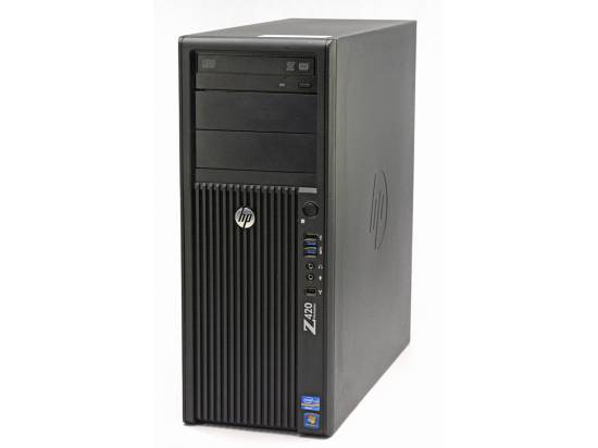 HP Z420 Tower Workstation Computer Xeon E5-1620 v2 - Windows 10 - Grade B