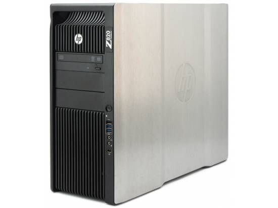 HP Z820 Workstation Tower Computer 2x Xeon E5-2637 - Windows 10 - Grade C