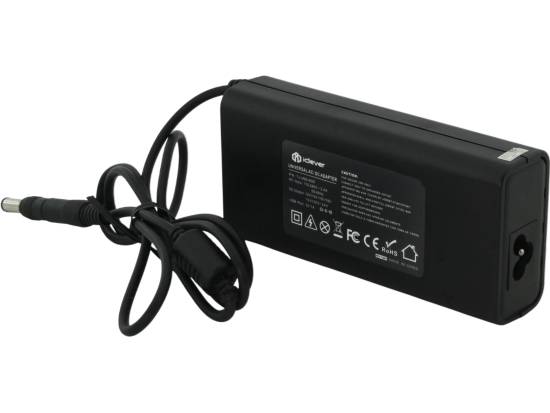 iclever TJ-UNS-90W 12V-24V 4.8A Universal Power Adapter - Refurbished