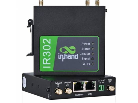 InHand Networks IR302 InRouter 302 Compact Industrial 4G LTE WiFi Router - Refurbished