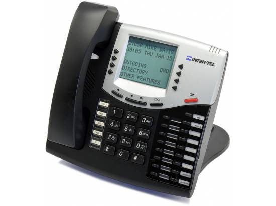 Inter-tel Axxess 550.8662e Black IP Large Display Phone