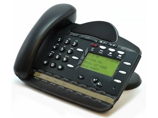 Inter-Tel Encore CX 2000/Mitel 3000 16 Button Black Backlit Display Phone (618.5120, 52002371)