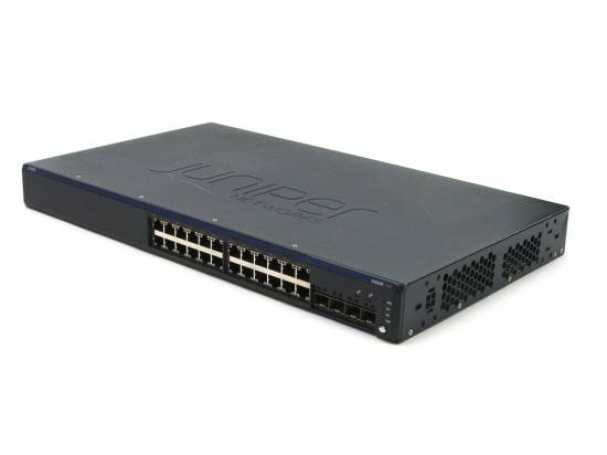 Juniper Networks EX2200-24P-4G 24-Port 10/100/1000 Managed PoE Switch