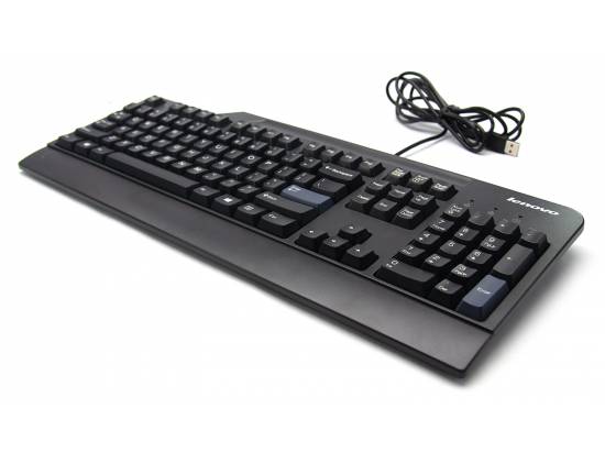 Lenovo KU-0225 Black Wired USB Keyboard
