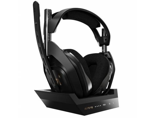 Logitech A50 Wireless Gaming Headset with Base Station & Lithium-Ion Battery
