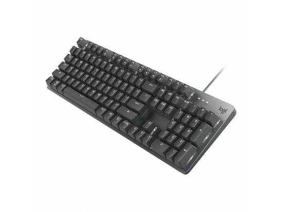 Logitech Core K845 Mechanical Illuminated Corded Aluminum Keyboard Brown