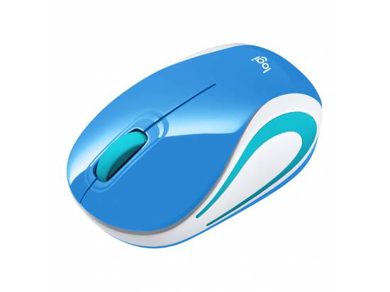 Logitech Core M187 Wireless Blue Mini Mouse