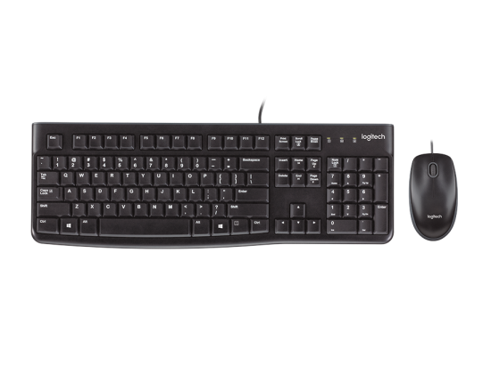 Logitech MK120 Desktop Mouse and Keyboard Combo (920-002565)
