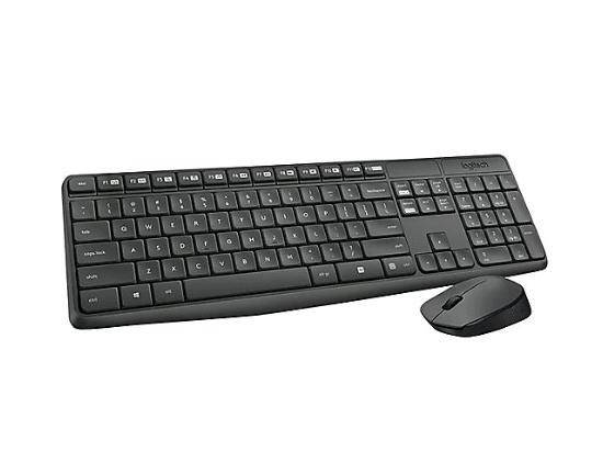 Logitech MK235 Grey Wireless Keyboard and Mouse