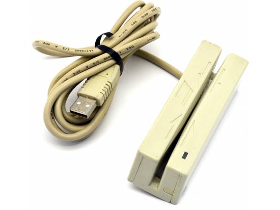 Magtek 21040109 White USB Stripe Reader Card Reader